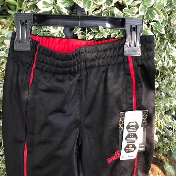NWT Spalding Black Red Athletic Jogger Pants 365 Garanimals Brown Sweat Pants 4 - Picture 10 of 16
